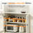White Kitchen Island With Extended Table