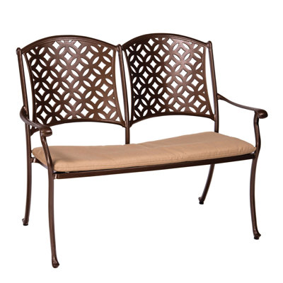 Banc avec coussin de siège optionnel