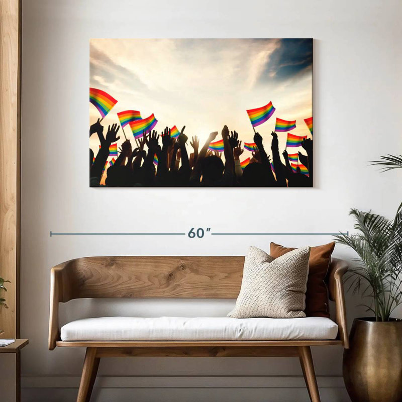 Khyia LGBT, 30" H x 45" W