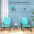 Gliding Chair Set,With Steel Frame, Tempered Glass Top Table For Outdoor-1415427533