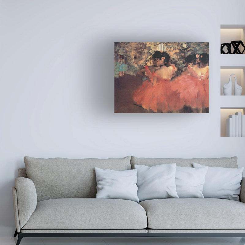 Art sur toile Marcus Jules Ballerine, H 35 po x l 47 po