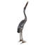 Large Heron Head High Cast Garden Statue