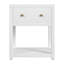 Nora 21 in. W Wood 1 Drawer Small Nightstand with Shelf-1609492906
