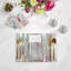 Sous-verres ronds en cuir bouleau Richesse-119015198