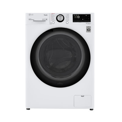 LG 2.4 cu.ft. Smart wi-fi Enabled Compact Front Load All-In-One Washer/Dryer Combo with Built-In Intelligence, 24"