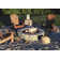 EasyFirePits Deluxe Propane Fire Pit Connection Kit and 316 Stainless Double Ring Gas Burner