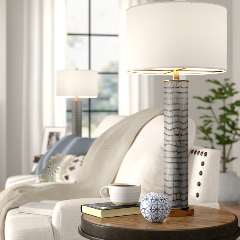 Baxley Table Lamp, Grey