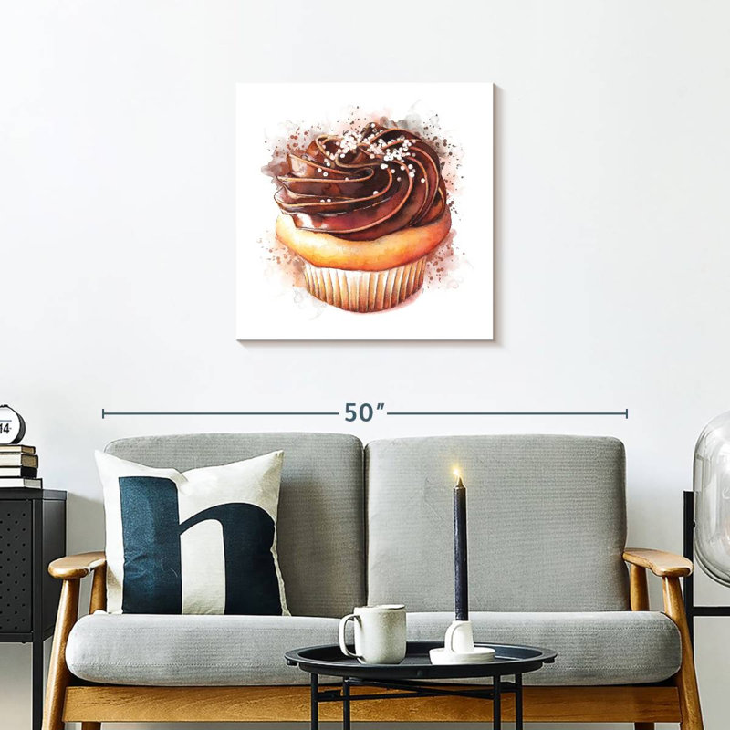 Petit gâteau aquarelle Yarlin, H 24 po x l 24 po