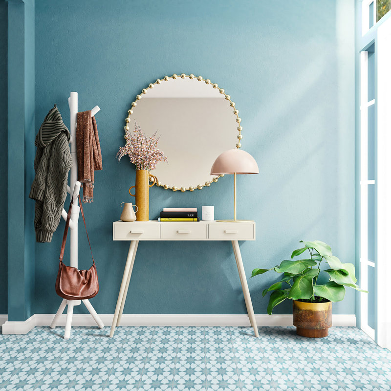 Taza 8" x 8" Wall & Floor Tile, Blues