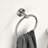 5 Piece Bathroom Towel Rack - Wall Mount, Brushed Nickel Design, Aluminium, Modern Look, Rust, Multifunctional, Easy Installation Guide Mount Style, , Multifunctional For Different Rooms, To Install-1816266433