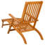146cm Long Acacia Chaise Lounge Set