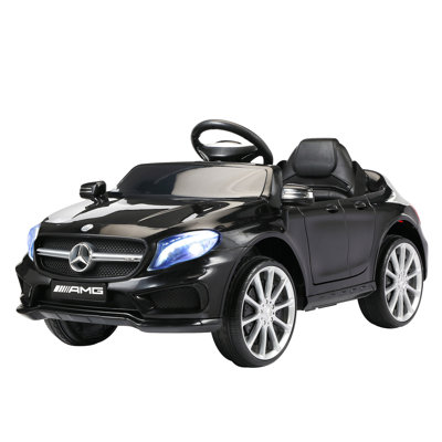 6V  Kids Battery Powered Ride on car Licensed Electric Mercedes Benz Car with Parental Remote Control,MP3, LED Headlights, USB,Music for 3-8