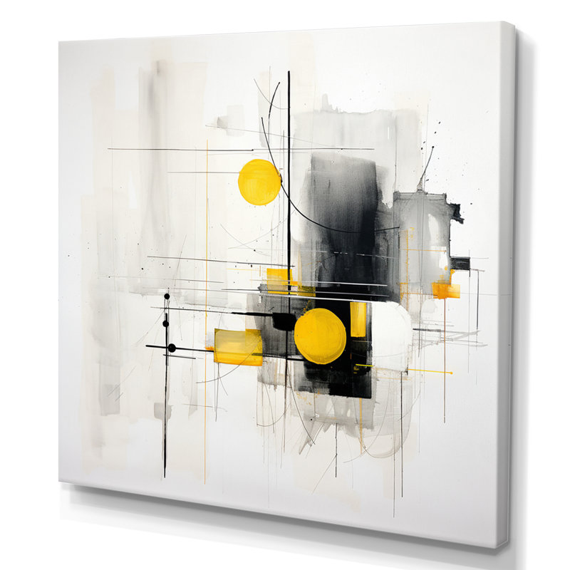 «Pureté de la forme IV» - reproduction sur toile, H 36 po x l 36 po x P 1,5 po, Toile tendue
