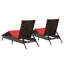 Repose-pieds de patio en rotin PE brun-1484099563-1484099562