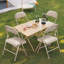 Chaises pliantes en cuir synthétique Crossland-731255799