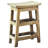 Kindric 2 - Person Solid Wood Solid Wood Top Four Leg Dining Set