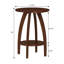 Stacie Round End Table with Shelf-1960971754