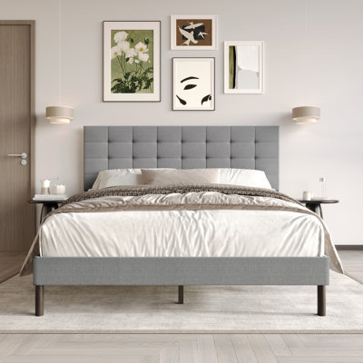 Haines Full Upholstered Panel Bed