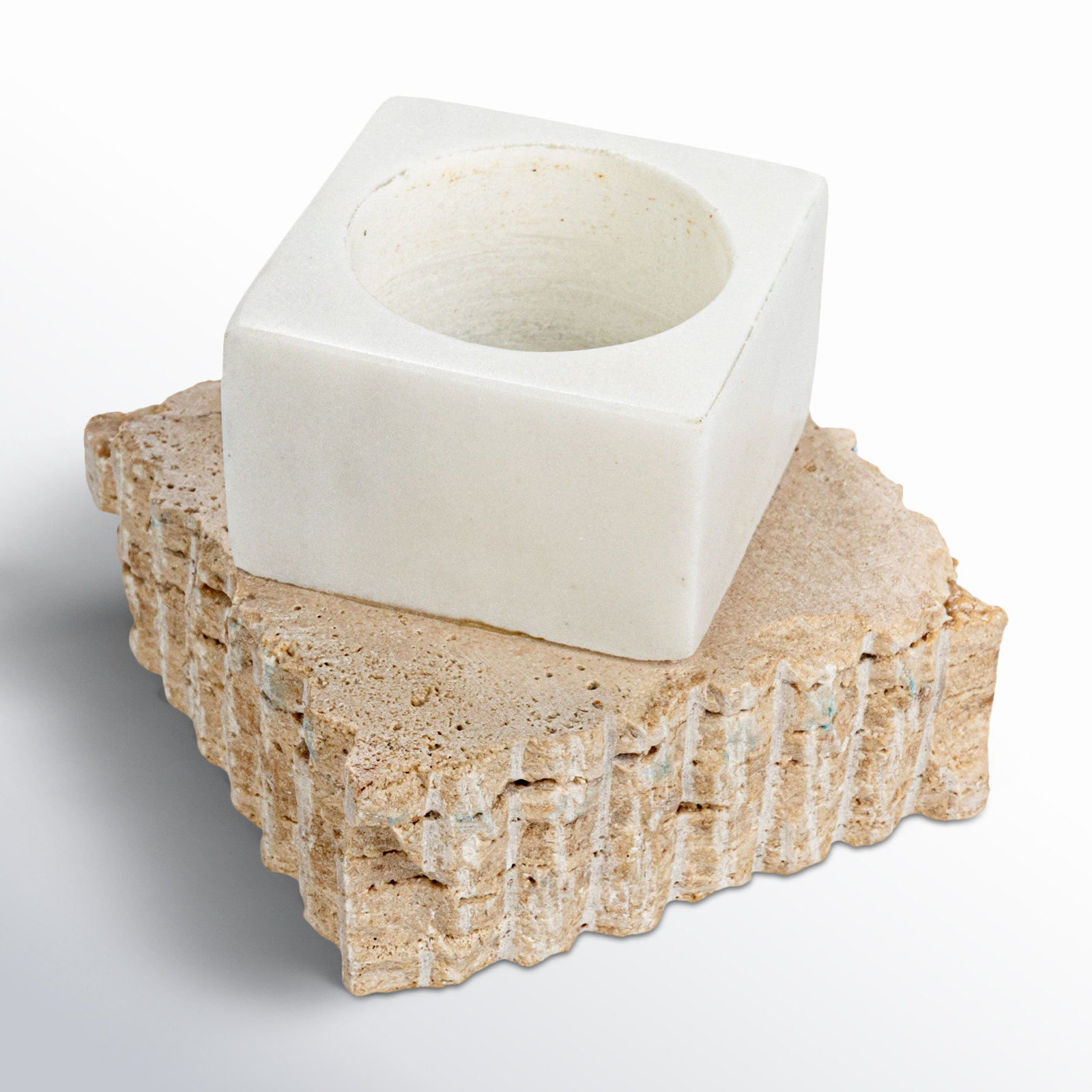 Genuine Marble Tealight Candle Holder