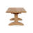 Vienna 78" Reclaimed Pine Wood Dining Table