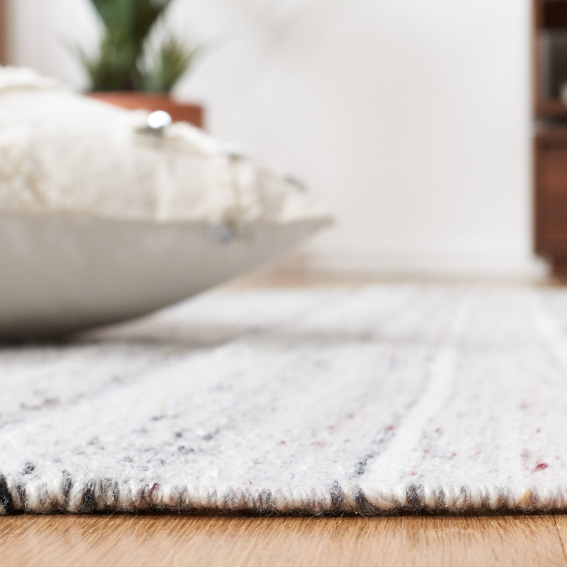 Tapis rayé performance tissé à la main Tashina, Tapis de couloir 2 pi 3 po x 8 pi