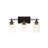 Uptowne 3 Light Bath Bar Shown With 4" Clear Bubble Glass-27041143