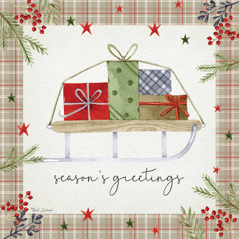 Traditions de Noël par Nicole DeCamp, H 20 po x l 20 po
