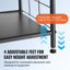 Steel Freestanding Adjustable Multi-Use Sports Rack