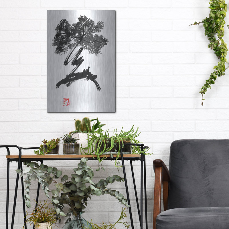 «Swirl Tree 02» par Pechane, H 16 po x l 12 po