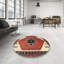 Tapis orange Southwestern-1489415577