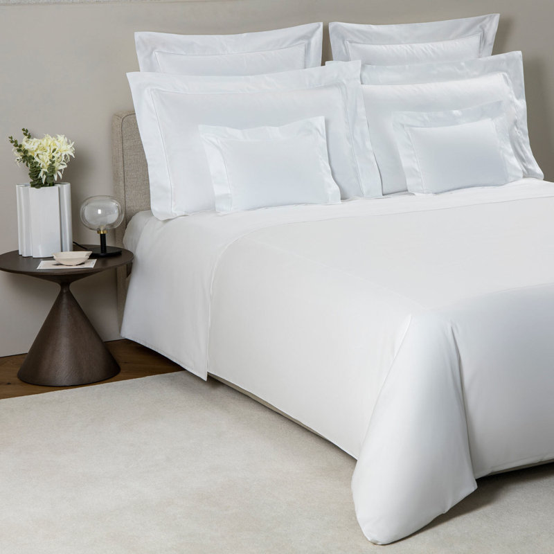 Single Ajour Duvet Cover, Queen Duvet Cover, White