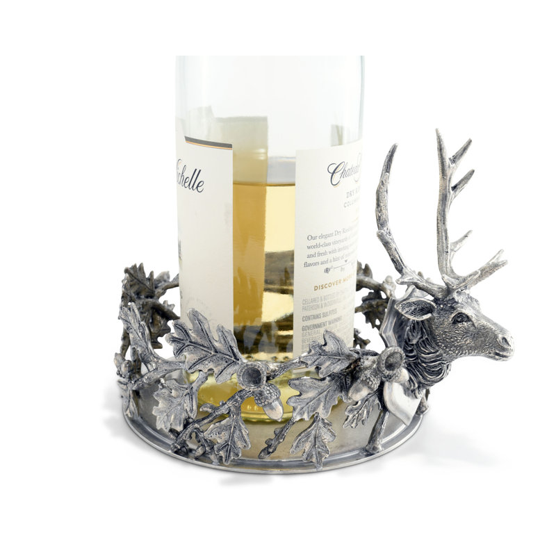Lodge Pewter Round Coaster