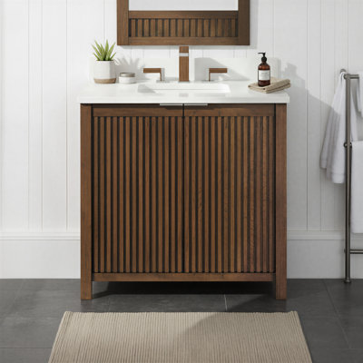 Through Lines 36" Single Bathroom Vanity