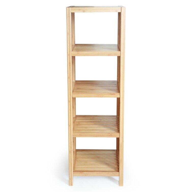 Jenelle Solid Wood Freestanding Bathroom Shelves