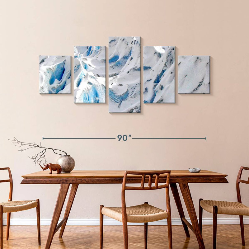 Snowy Perito Moreno Glacier, 42" H x 92" W
