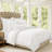 Elsie Lace White Cotton Comforter Set 6 Pieces-115684561