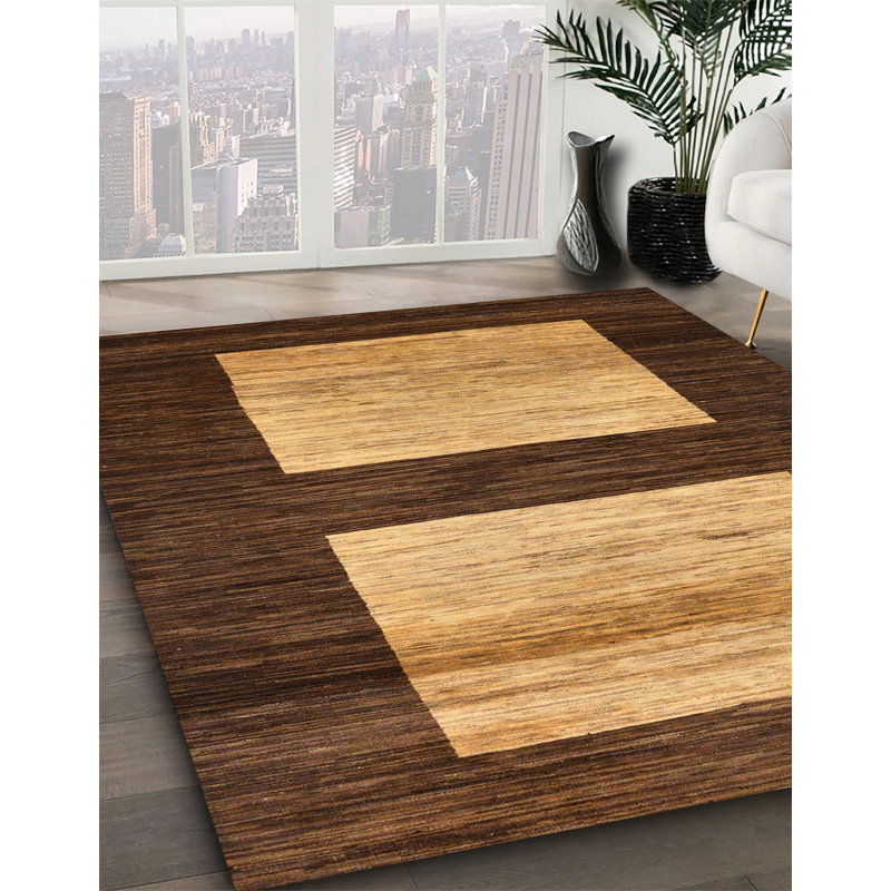 Abstract Indoor Rug, Round 7'