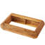 Console cannelée étroite 62,99 po avec rangement pour canapé d'entrée, couloir, porte d'entrée et salon