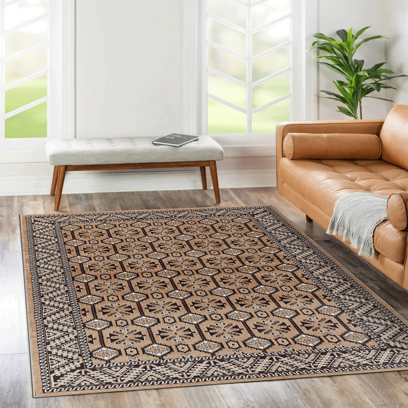 Oriental Indoor / Outdoor Area Rug, Rectangle 240 x 320 cm