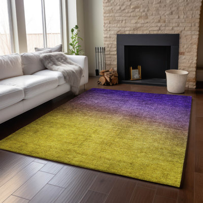 Premium Machine Washable Cerrito AMF587 Purple