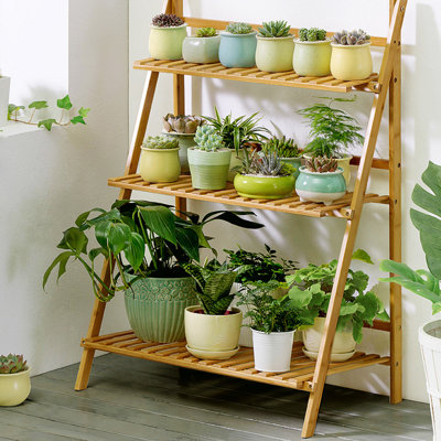 Shipley Wood Weather Resistant Plant Stand