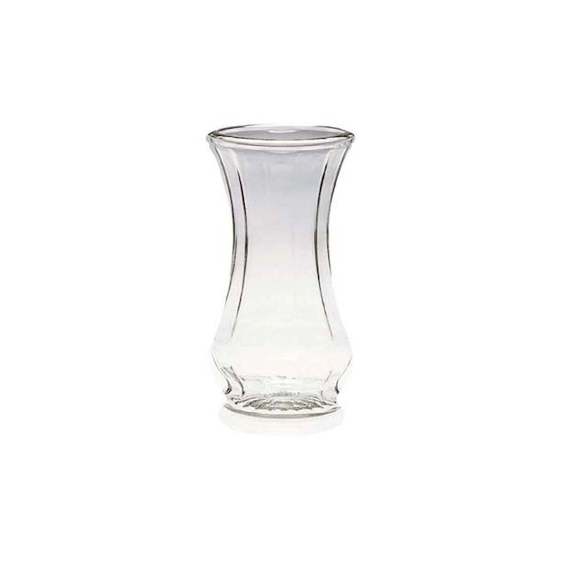 Lorn Glass Table Vase, 8.5" H x 4" W x 4" D
