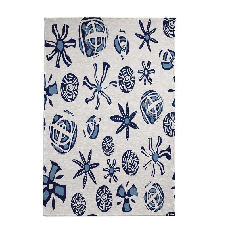 Alcesta Chenille Toile Indoor Rug, Rectangle 2' x 3'