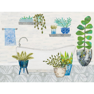 «Botanical Bathroom II» par Courtney Prahl