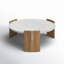 Loreto Genuine Marble Coffee Table