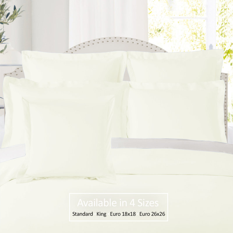 Polyester Bedding, Off-White, 26" x 26"