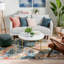 Indira Abstract Synthetic Area Rug-49401747