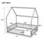 Lits sûrs pour la maison complète, structure de plancher en bois de pin, chambre d'enfant de ferme