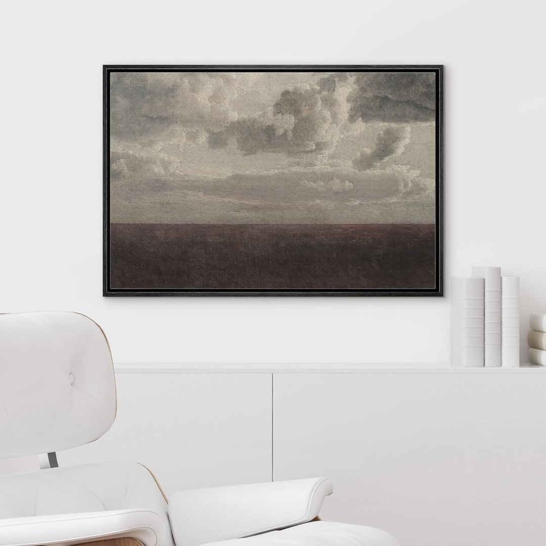 Clouds " Pastel Storm Cloud Landscape Nature Fine Art Large Wall Art Pictures Bedroom Office " IDEA4WALL 