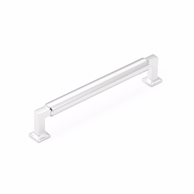 Haniburton 6" Center to Center Appliance Pull, Polished Chrome, 6"
